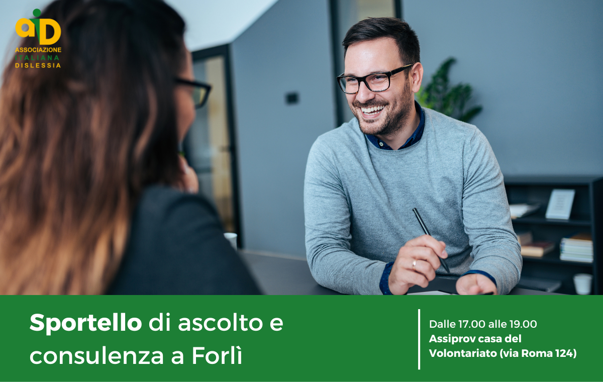 Sportello di ascolto e consulenza di Novembre 2023 a Forlì